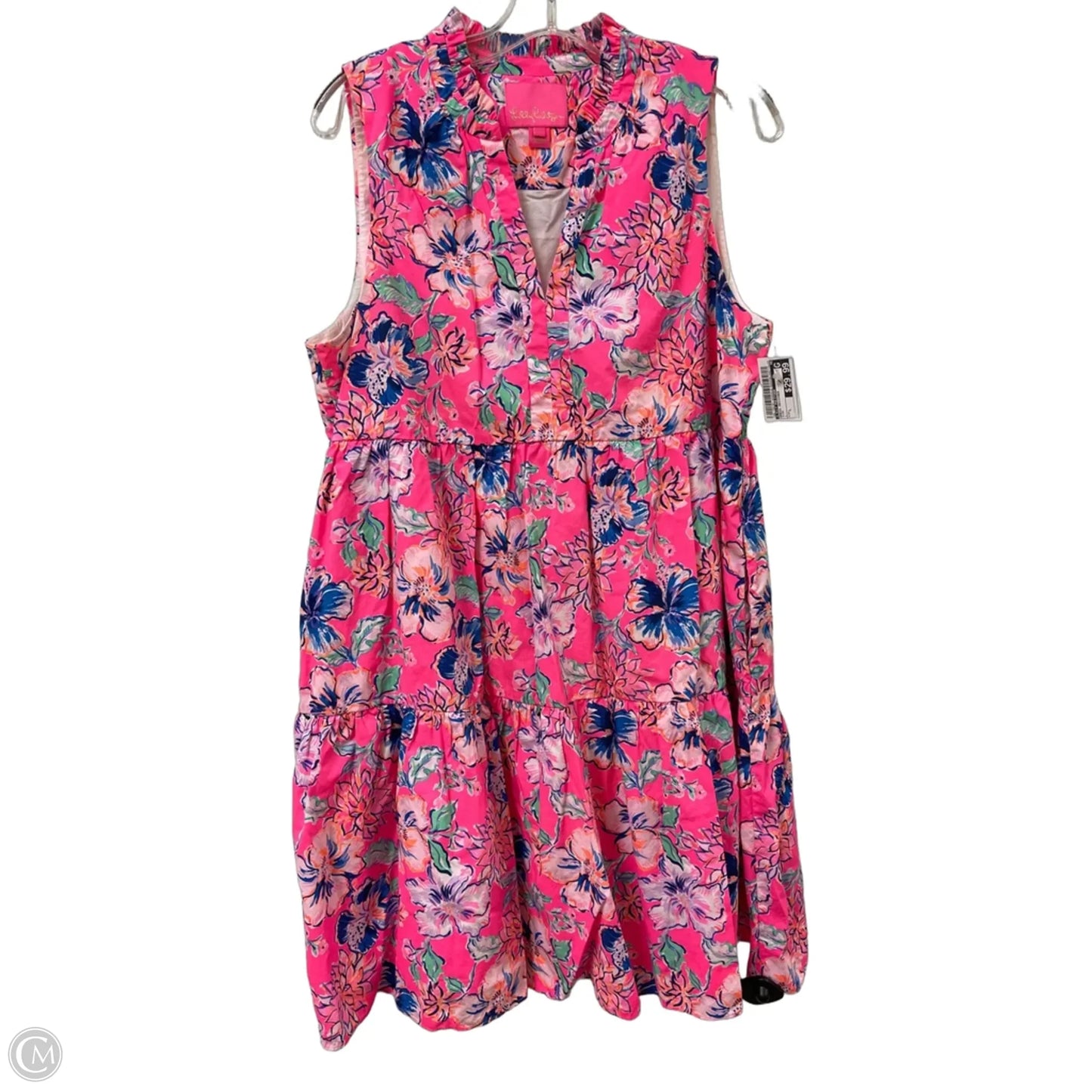 Dress Designer By Lilly Pulitzer In Pink, Size: L