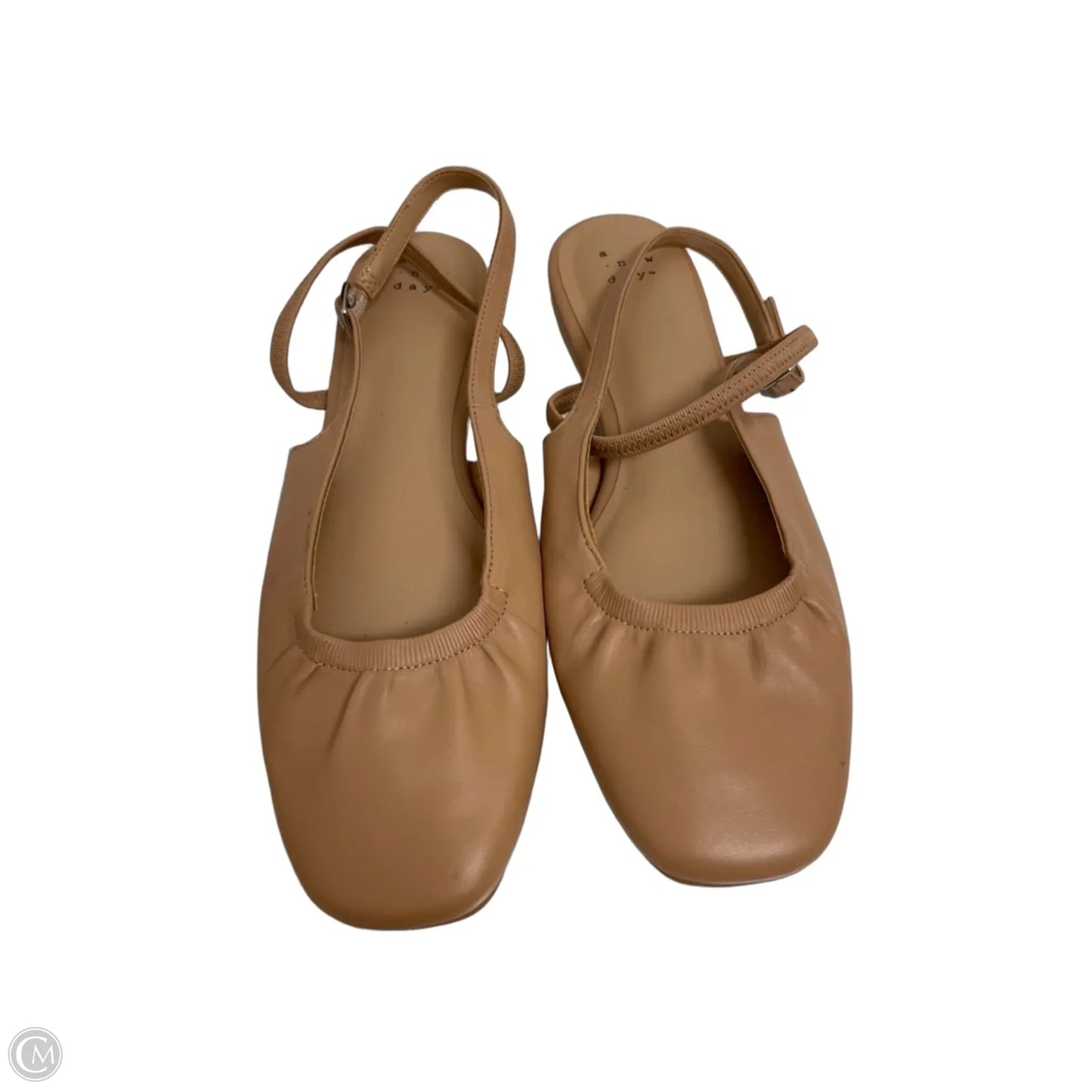 Shoes Flats By A New Day In Tan, Size: 9.5