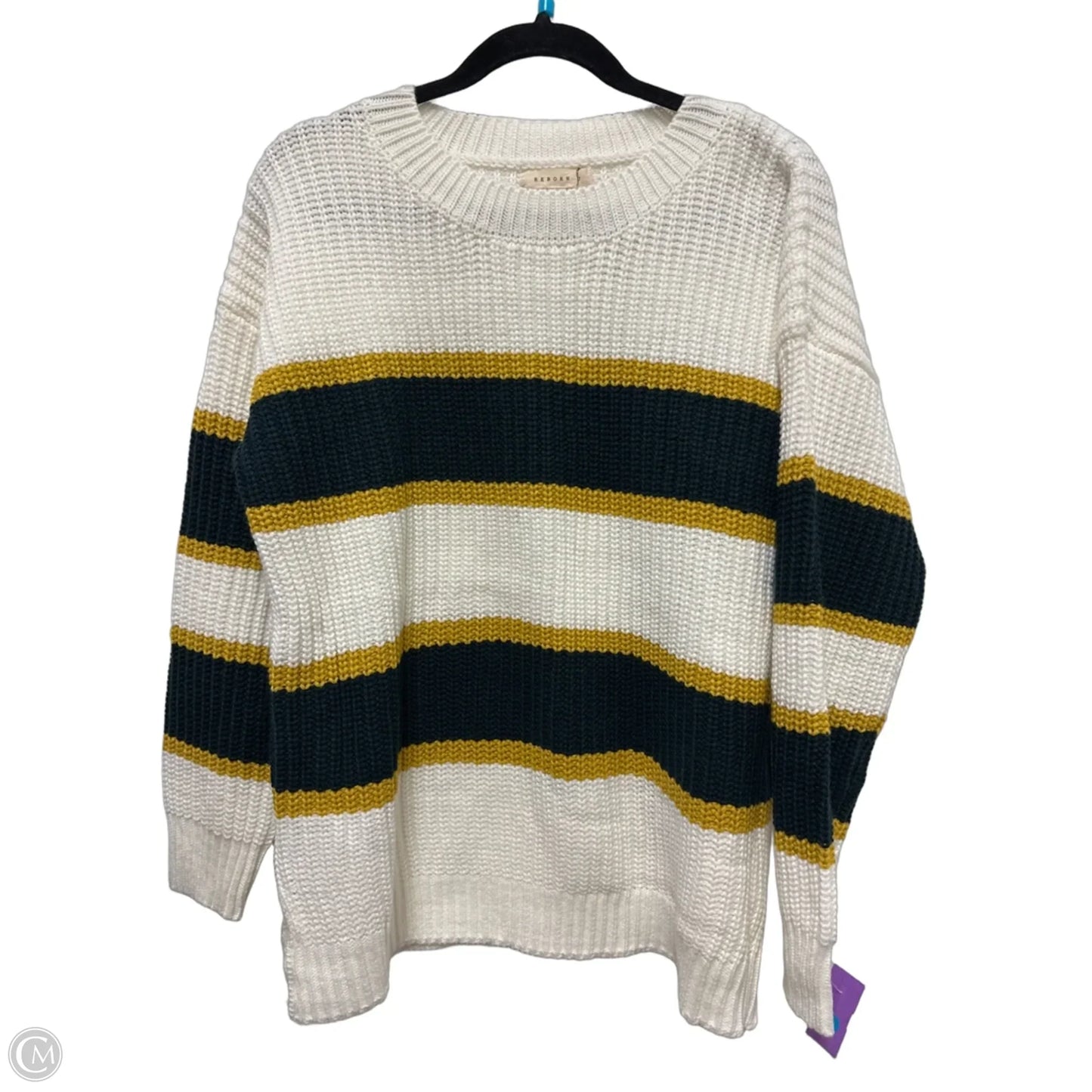 Sweater By Reborn J In Cream, Size: S