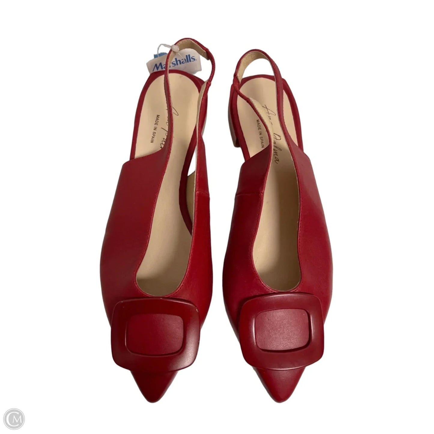 Shoes Flats By Clothes Mentor In Red, Size: 8.5