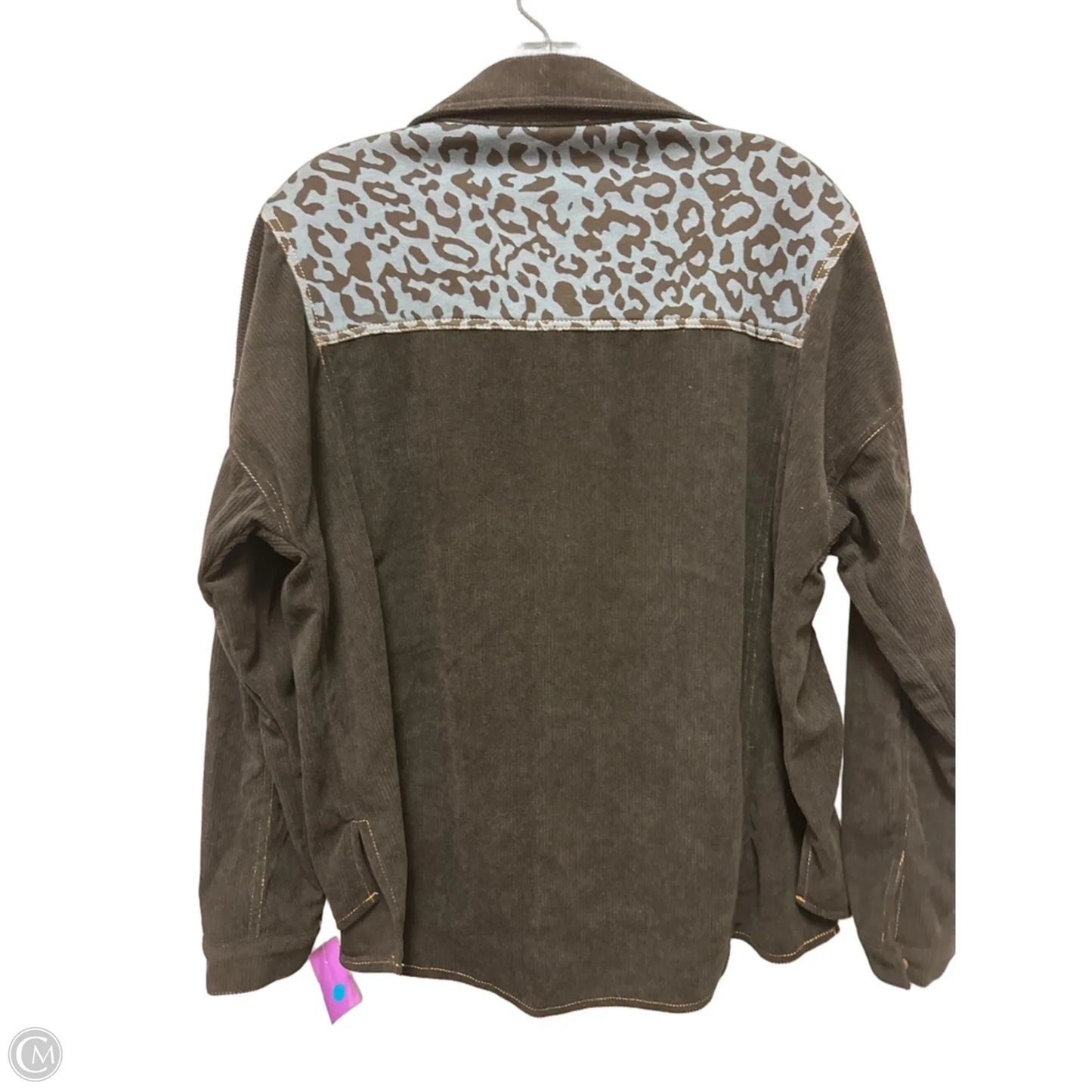 Jacket Shirt By Umgee In Black, Size: L