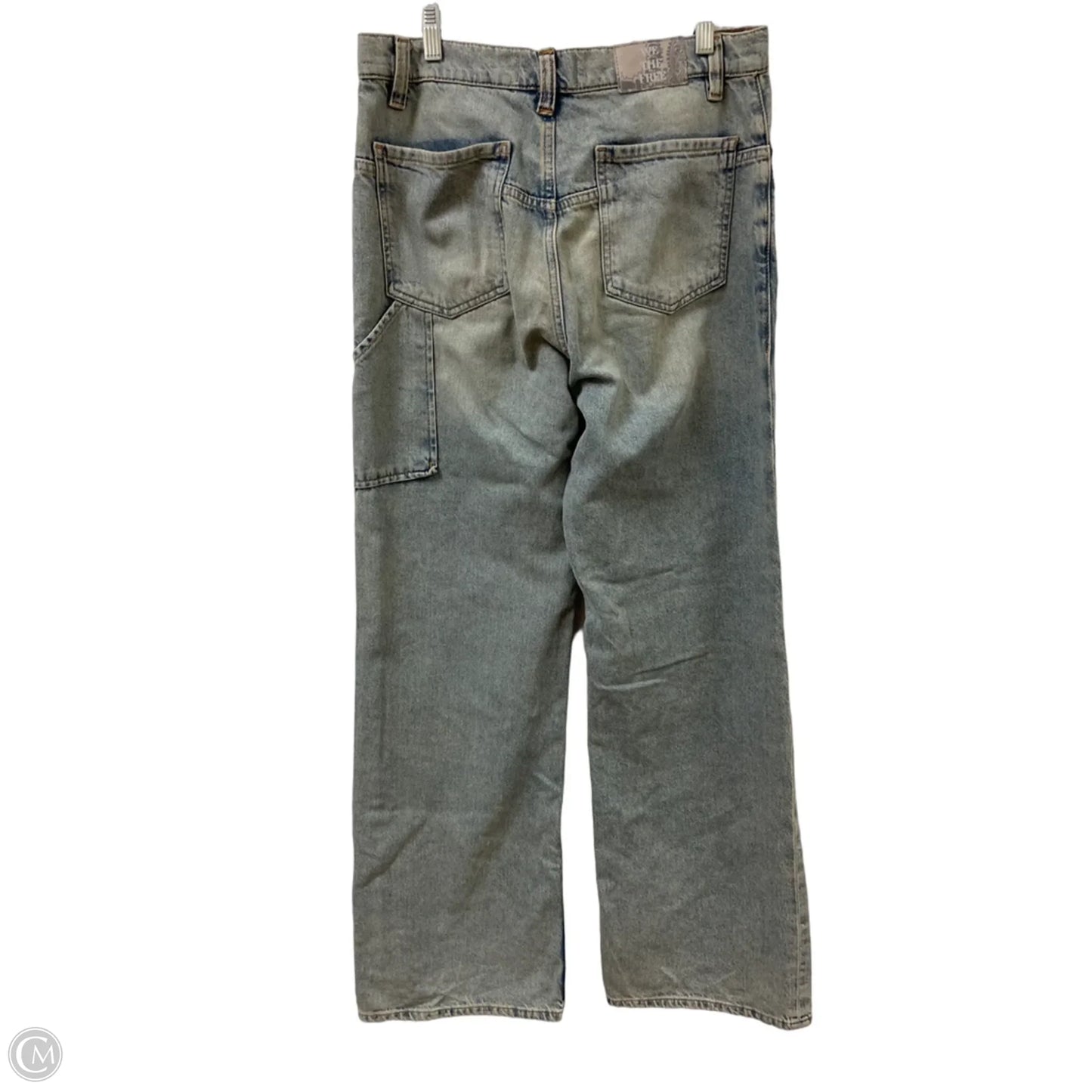 Jeans Wide Leg By We The Free In Blue Denim, Size: 8