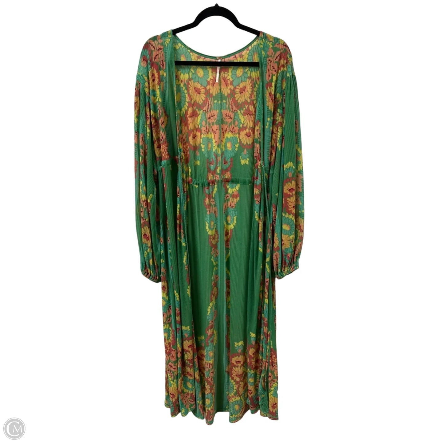 Kimono By Free People In Green, Size: L