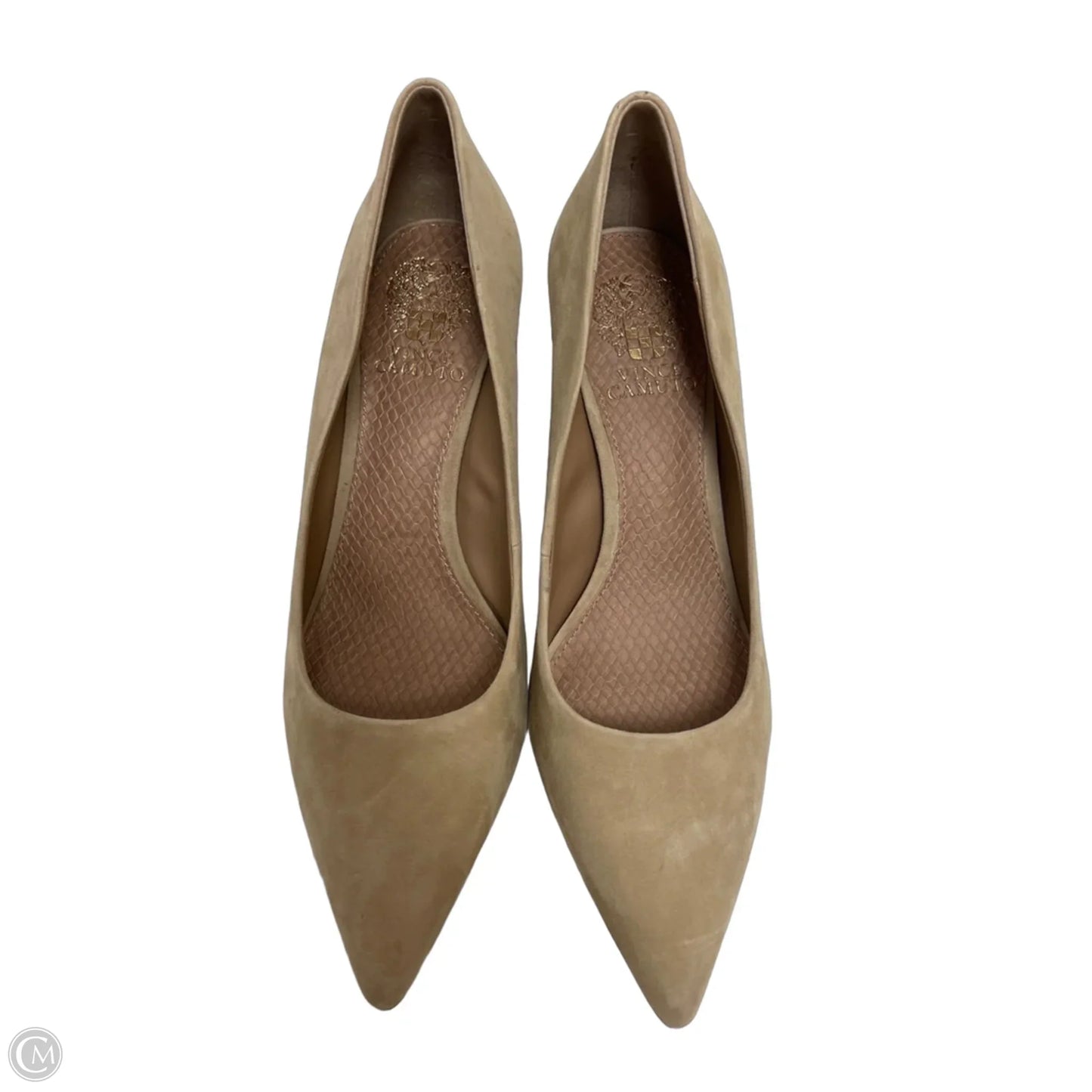 Shoes Heels Stiletto By Vince Camuto In Tan, Size: 9