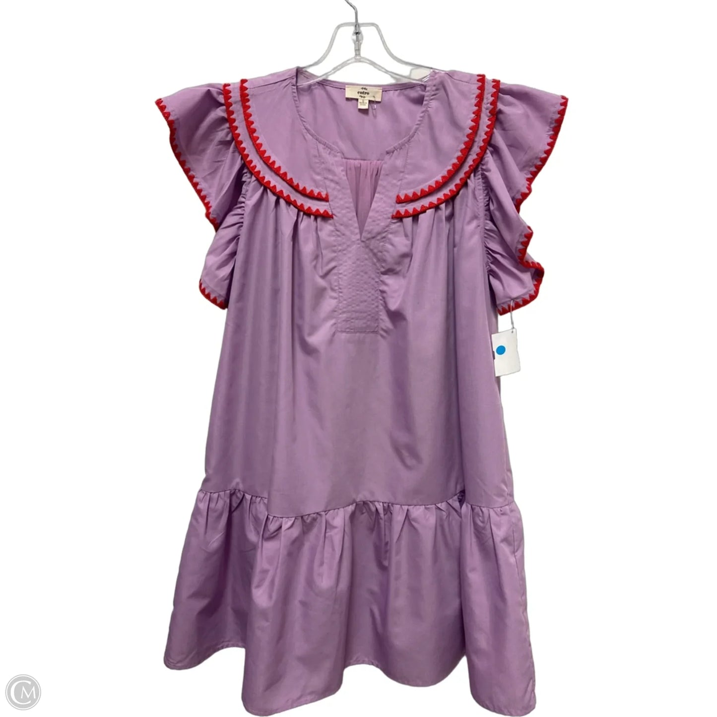 Dress Party Short By Entro In Purple, Size: S
