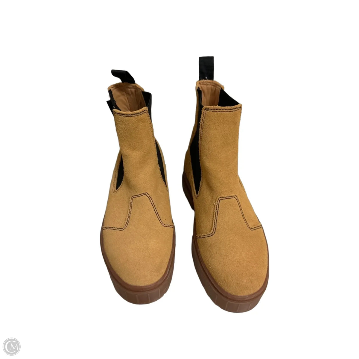 Boots Ankle Heels By Puma In Tan, Size: 7