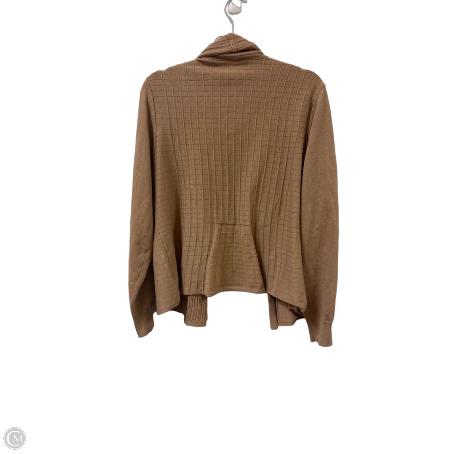 Sweater Cardigan By 89th And Madison In Tan, Size: Xl
