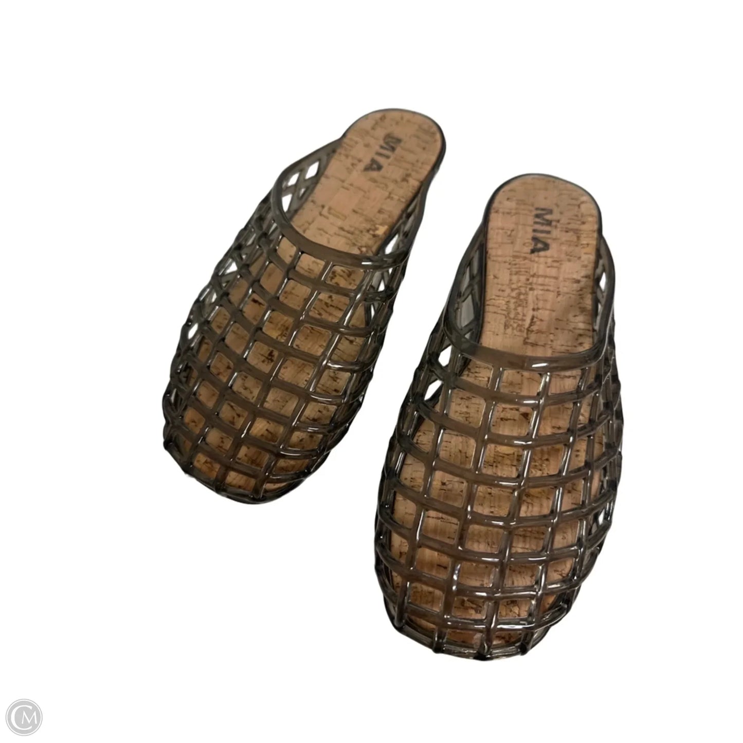 Shoes Flats By Mia In Grey, Size: 9