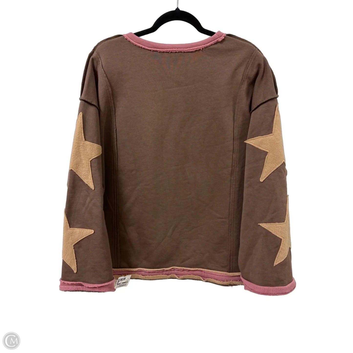Sweater By Bibi In Brown, Size: L