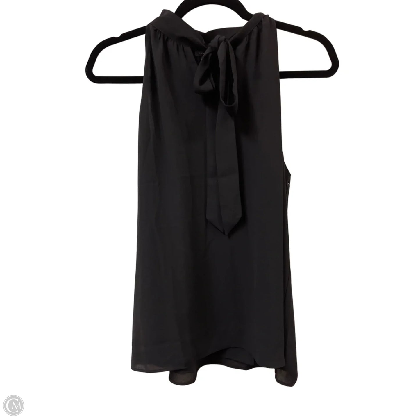Top Sleeveless By Ann Taylor In Black, Size: L