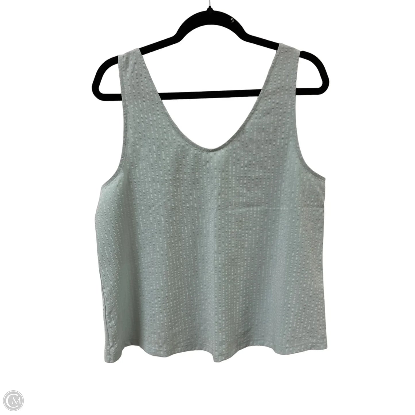 Top Sleeveless By Talbots In Green, Size: M
