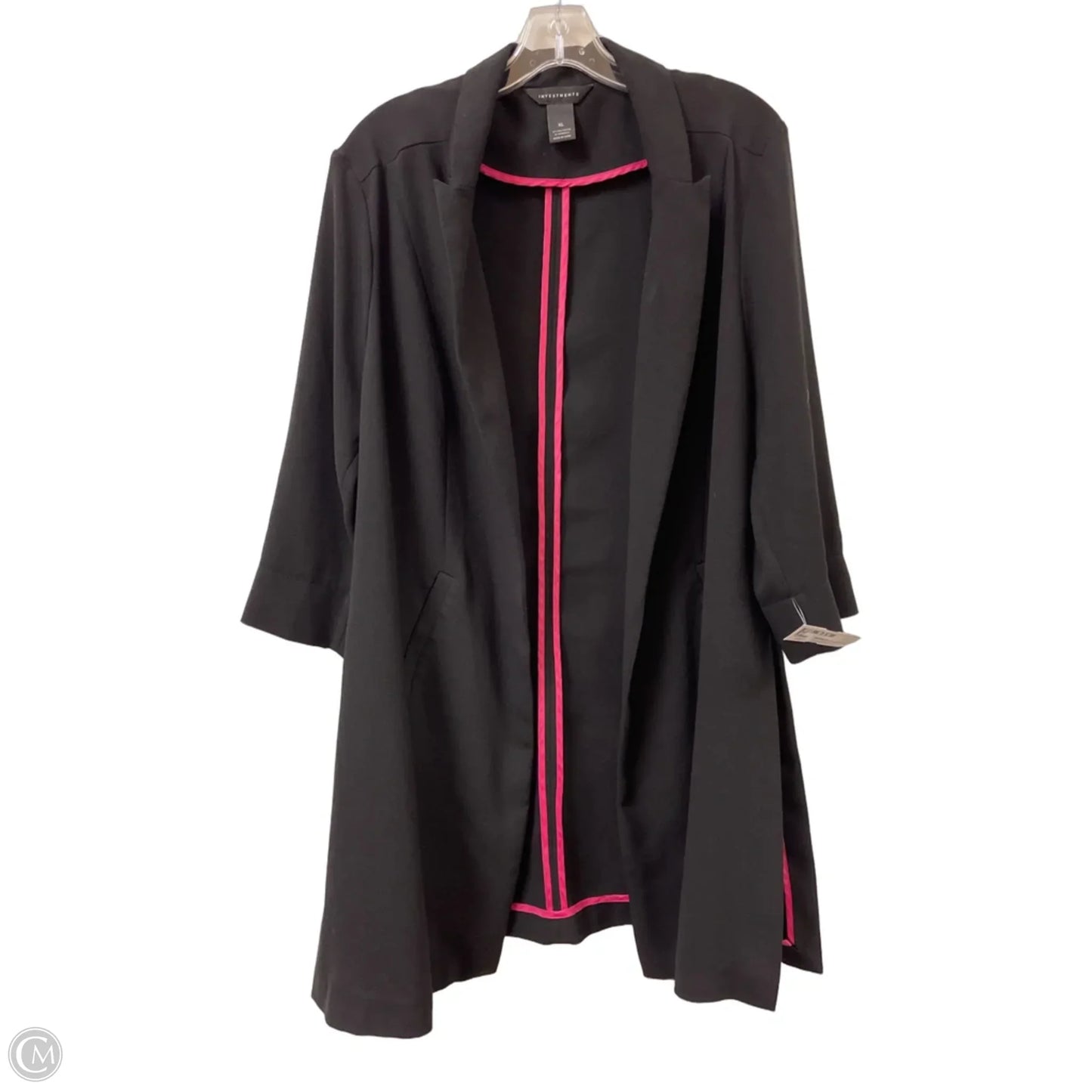 Blazer By Investments In Black, Size: Xl