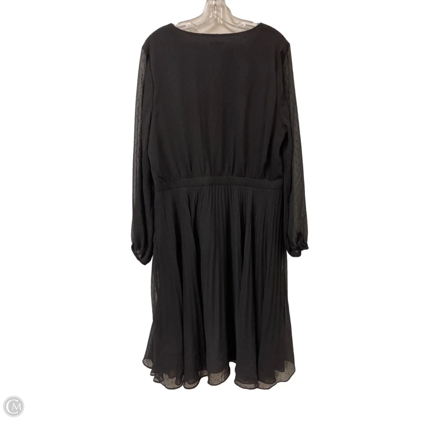 Dress Party Midi By Ann Taylor In Black, Size: Xl