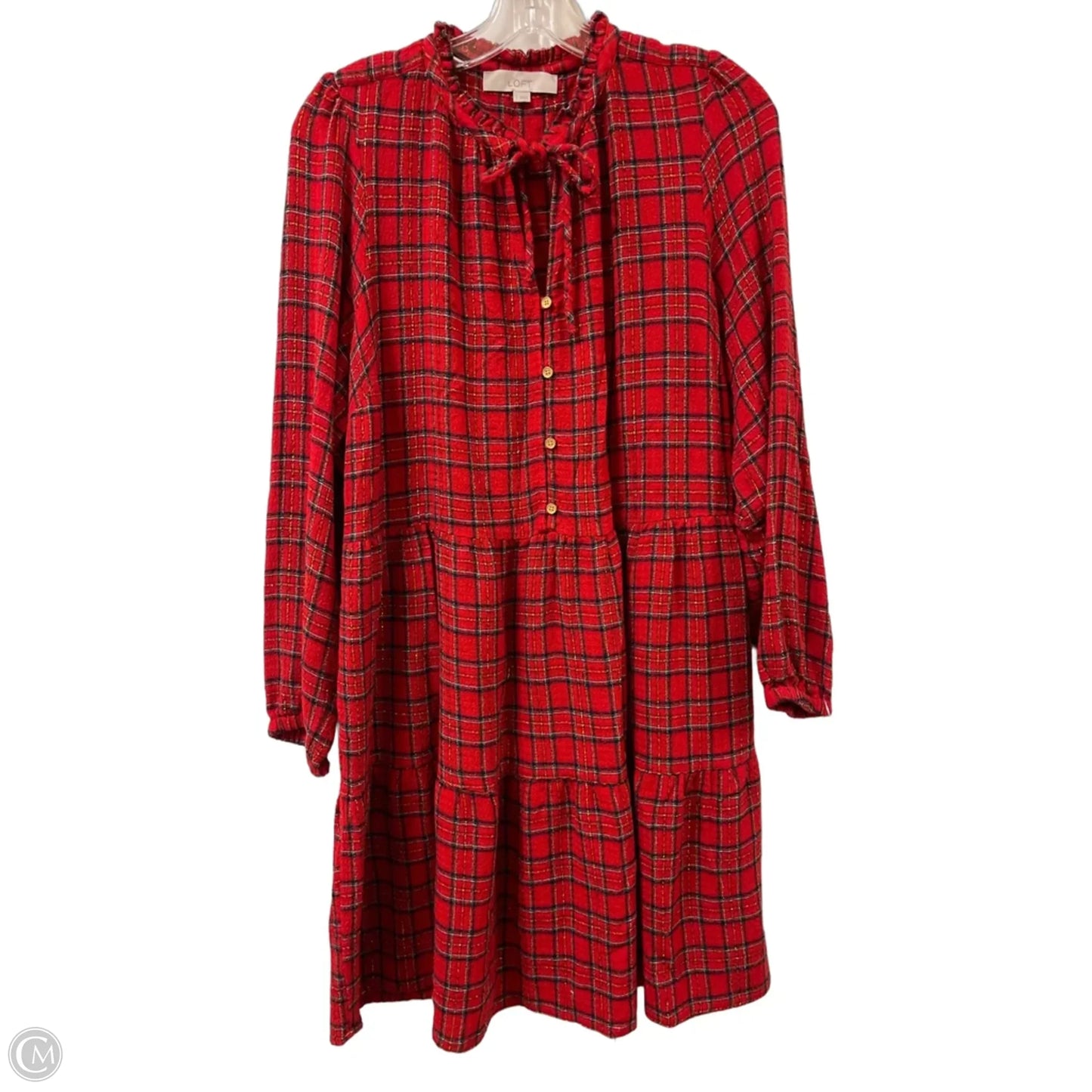 Dress Party Short By Loft In Red, Size: L