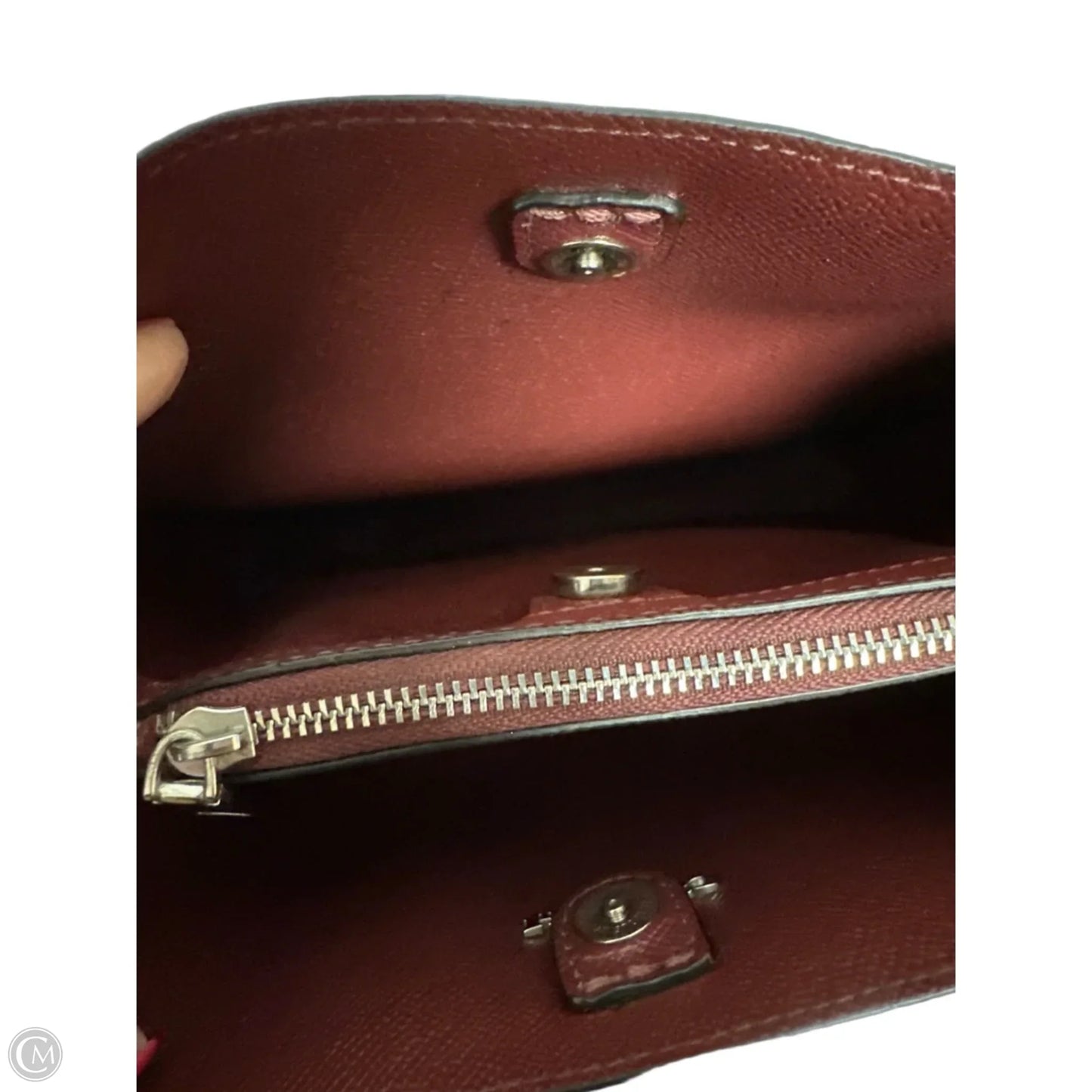 Handbag Designer By Coach, Size: Small