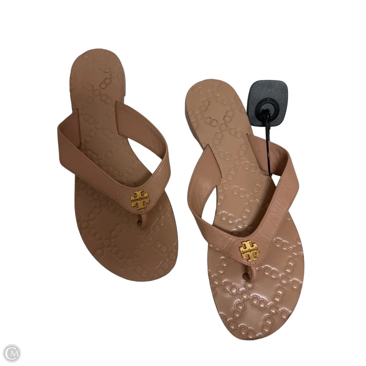 Sandals Designer By Tory Burch In Tan, Size: 9