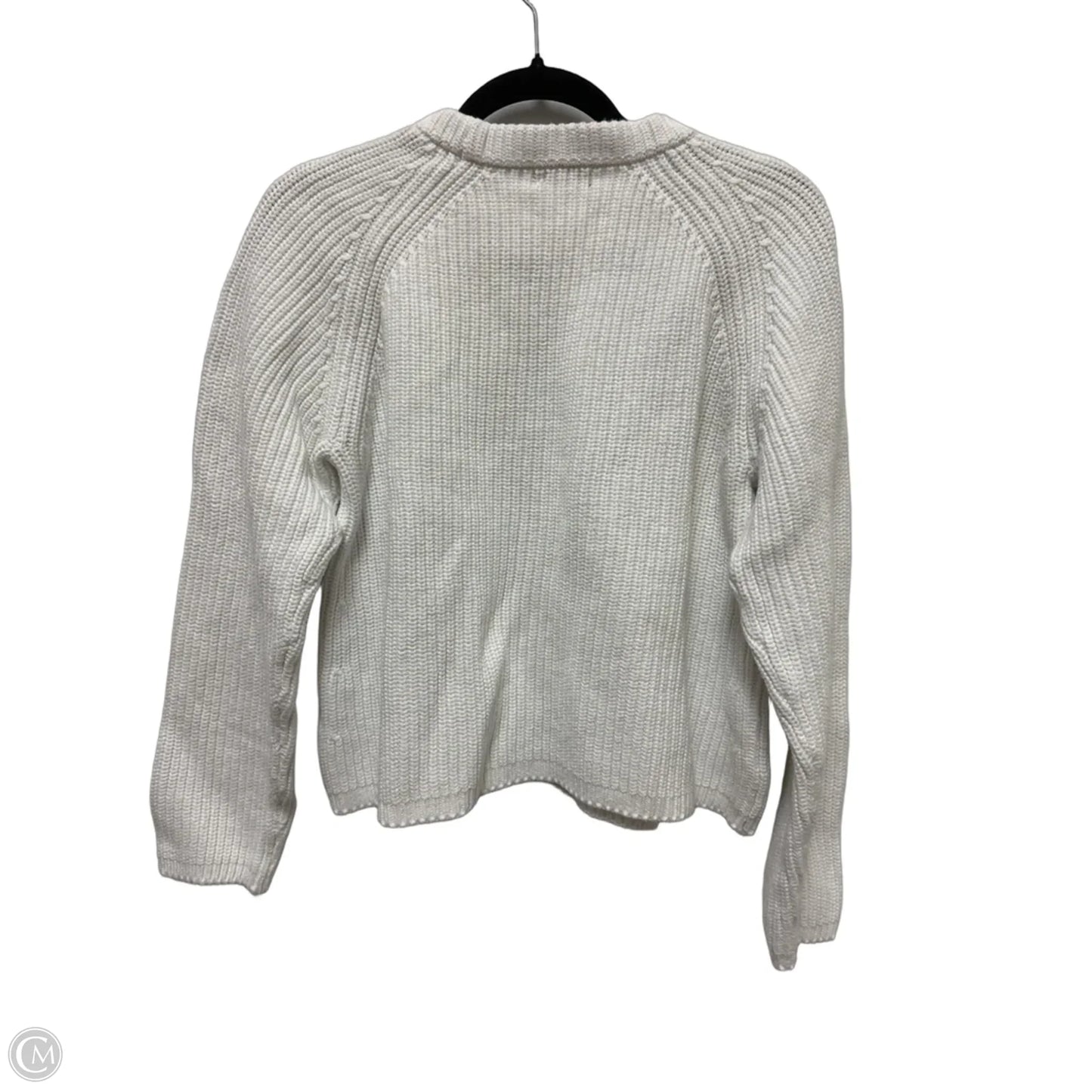 Sweater By Quince In White, Size: L