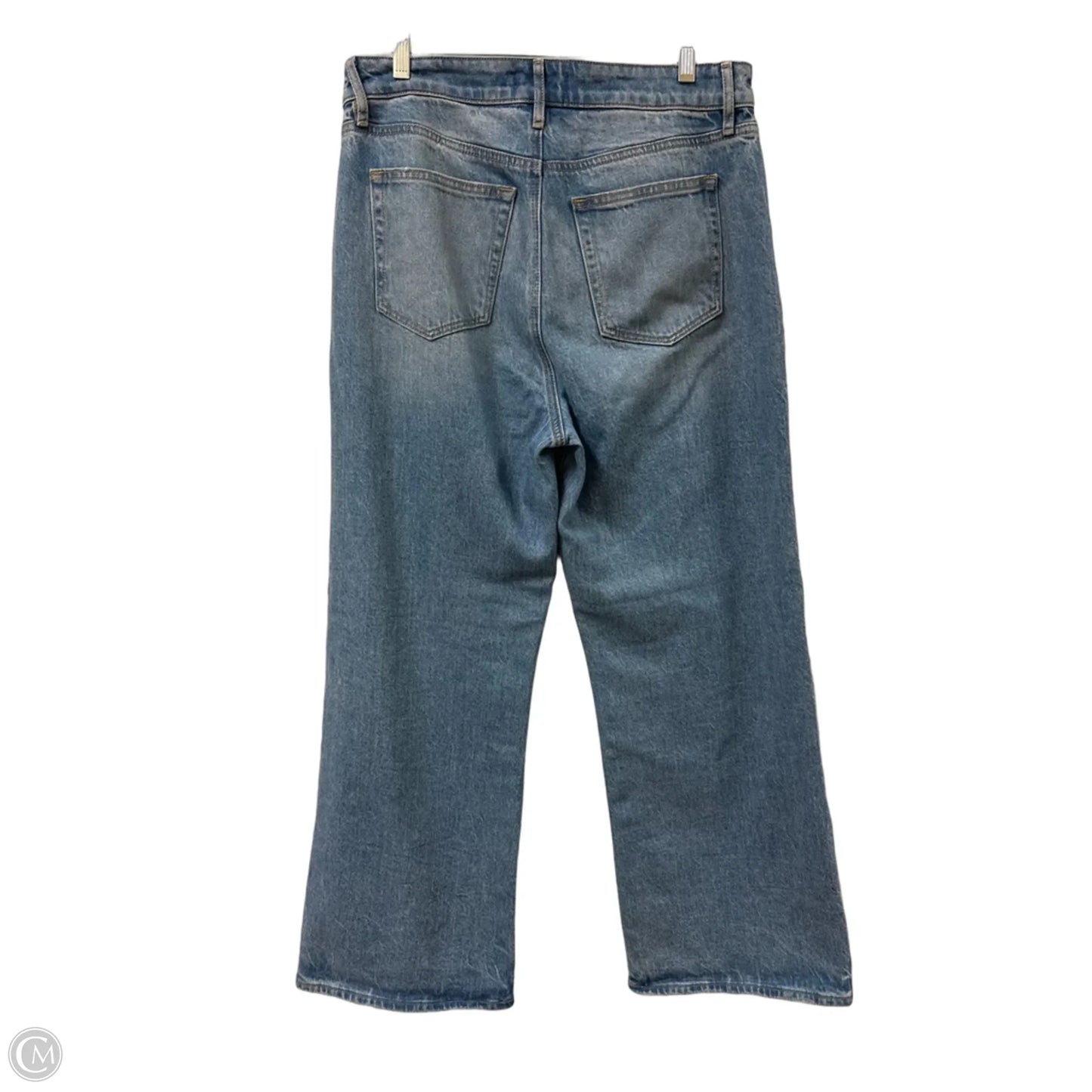 Jeans Wide Leg By Loft In Blue Denim, Size: 8
