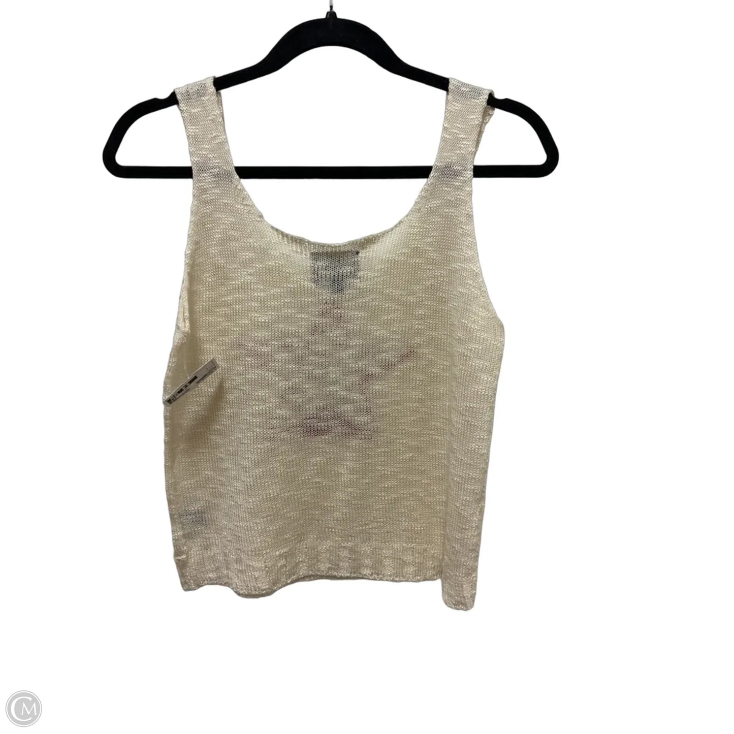 Tank Top By Angie In Cream, Size: S