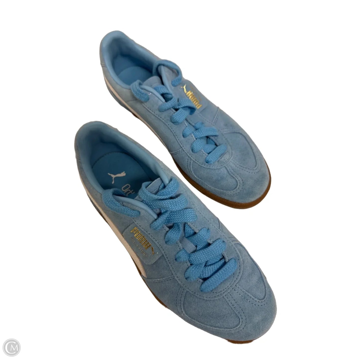 Shoes Sneakers By Puma In Blue, Size: 6