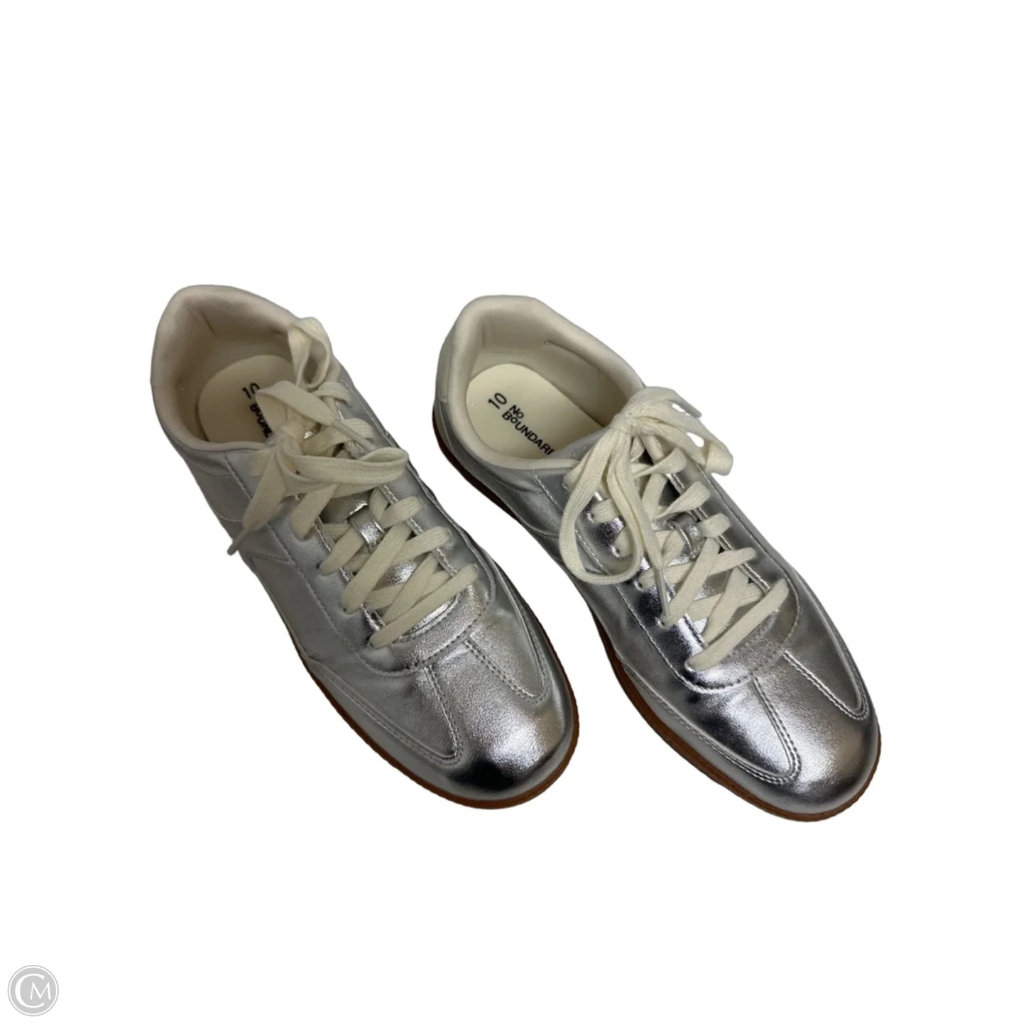 Shoes Sneakers By No Boundaries In Silver, Size: 10