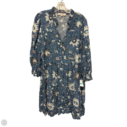 Dress Casual Short By Loft In Blue, Size: L