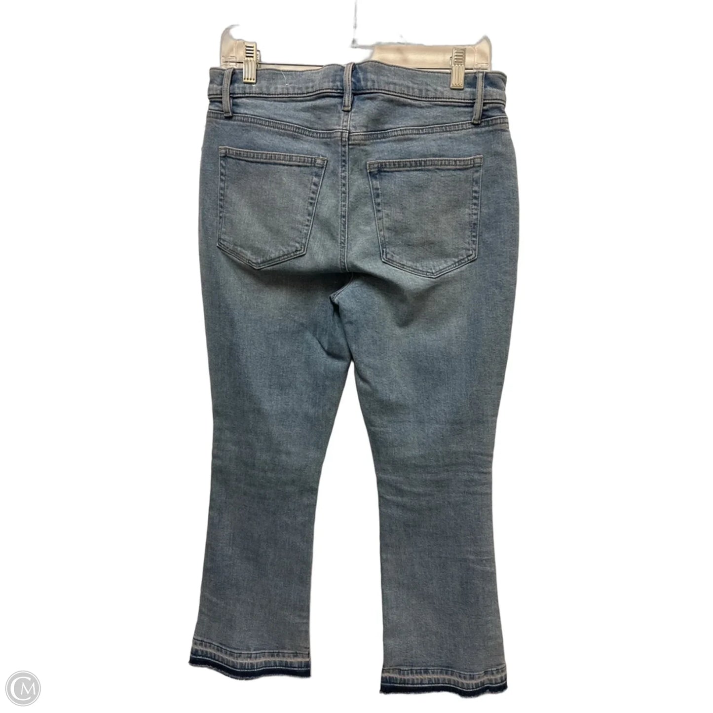 Jeans Boot Cut By Loft In Blue Denim, Size: 6