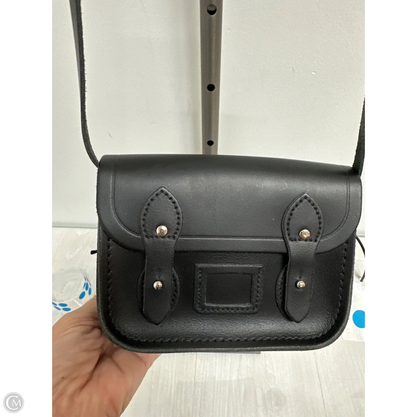 Handbag Leather By Cma, Size: Small