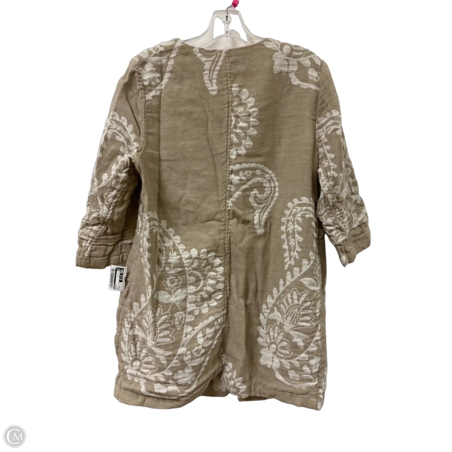 Blazer By Chicos In Tan, Size: M