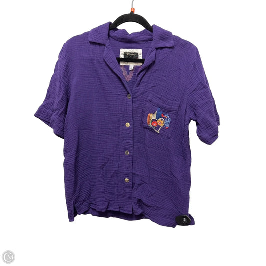 Blouse Designer By Johnny Was In Purple, Size: Xs