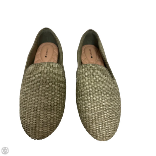 Shoes Flats By Birdies In Green, Size: 8.5