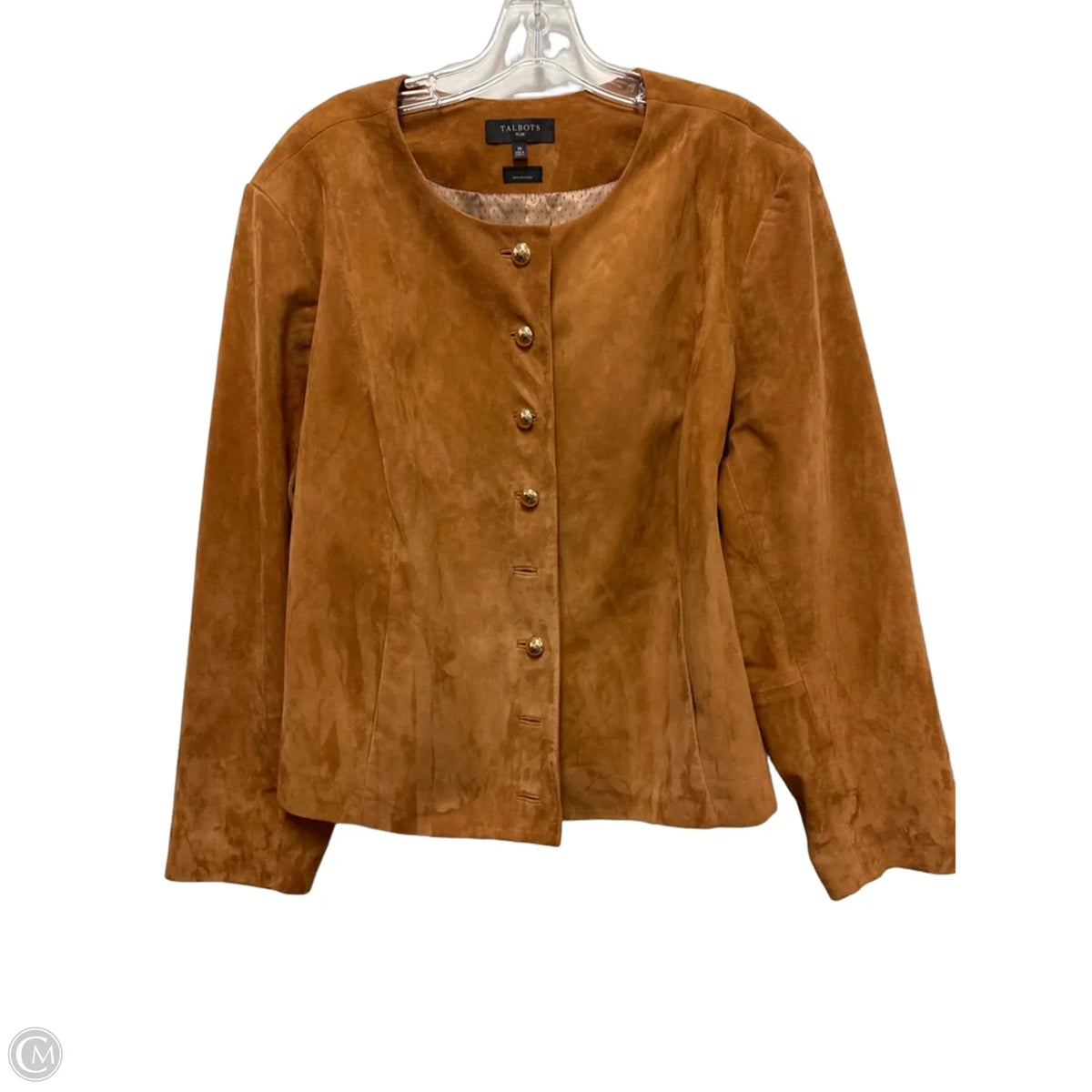 Blazer By Talbots In Brown, Size: 3x