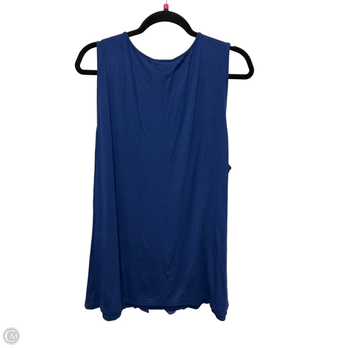 Top Sleeveless By Chicos In Blue, Size: 2x