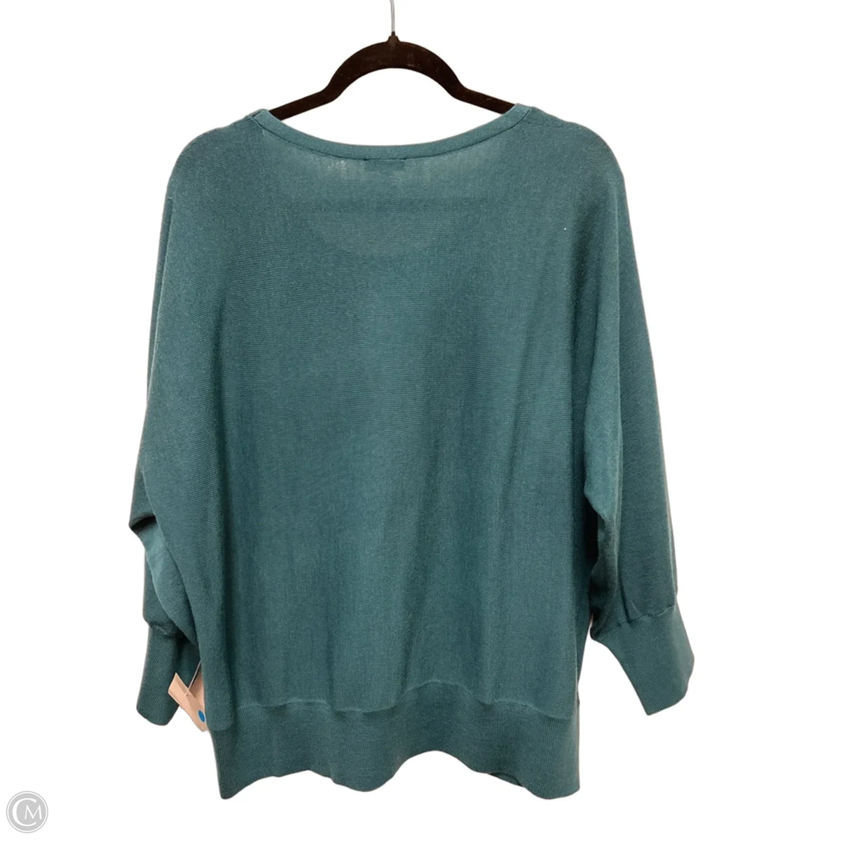 Sweater By Talbots In Teal, Size: 2x