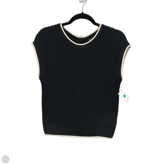 Top Sleeveless By Blu Pepper In Black, Size: S