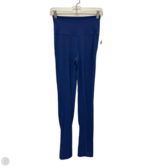 Athletic Leggings By Lululemon In Blue, Size: 4