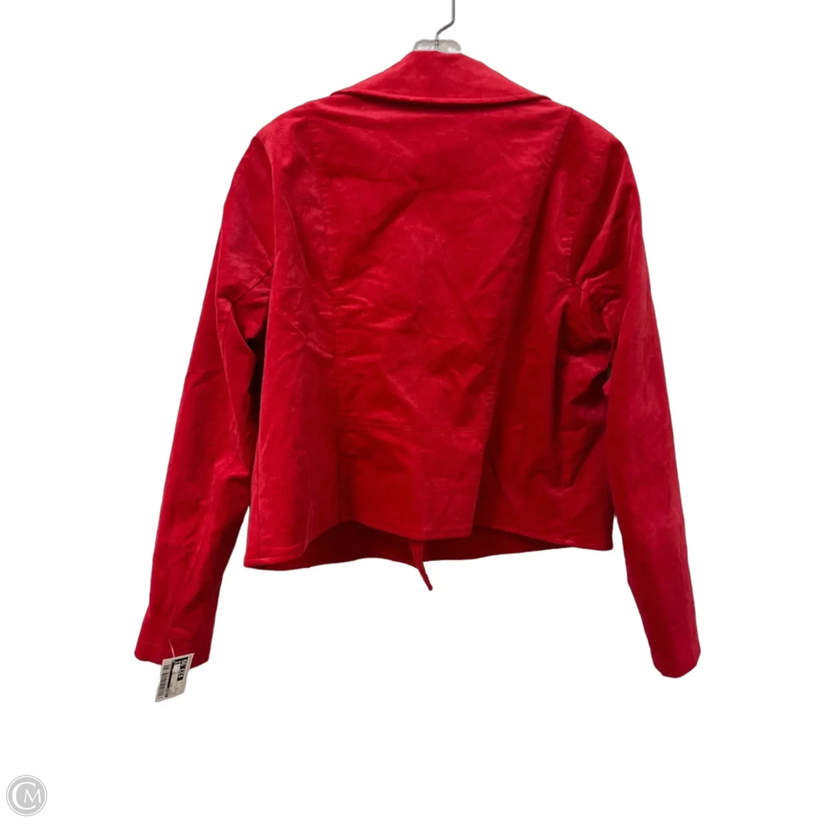 Jacket Moto By Torrid In Red, Size: M