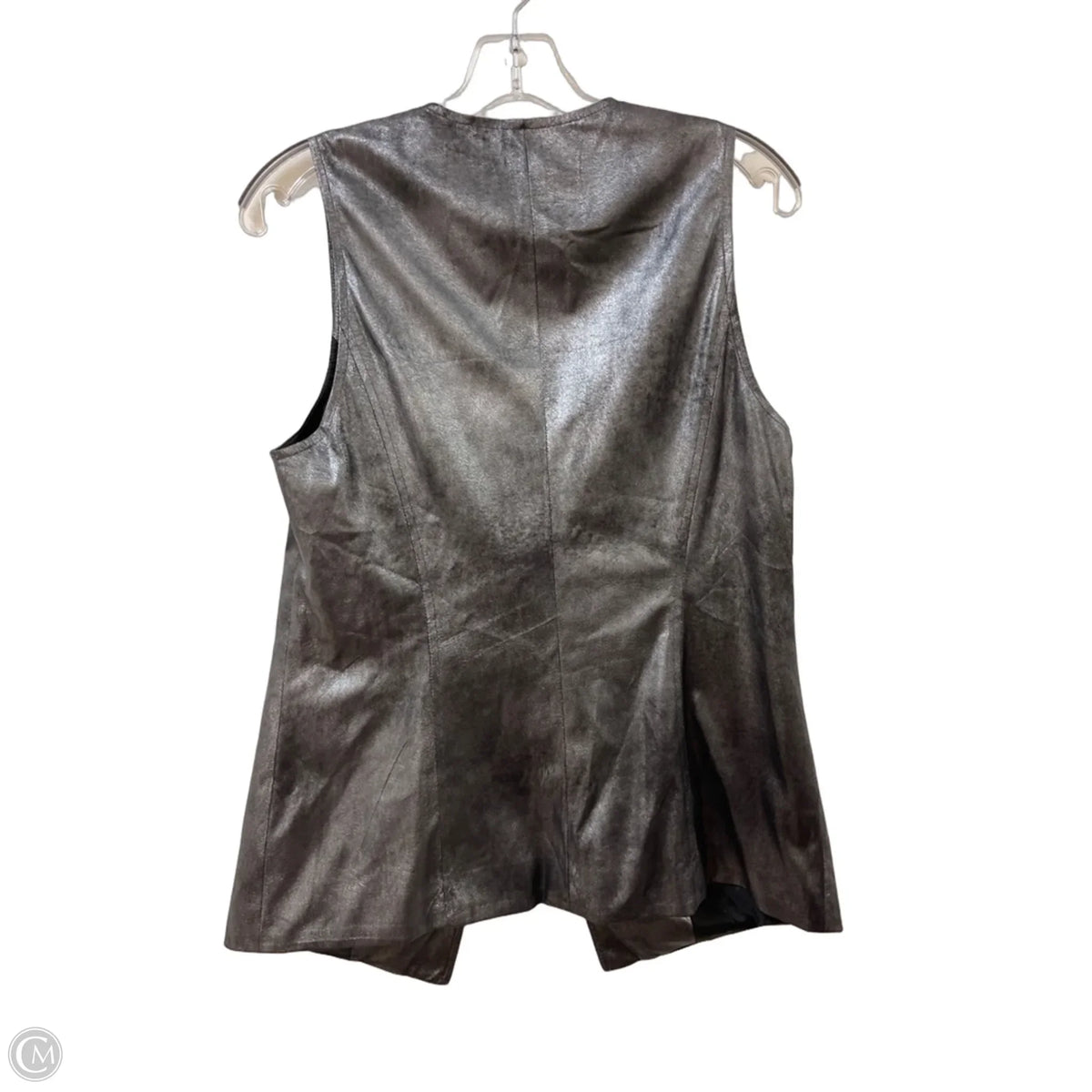 Vest Other By Susan Graver In Silver, Size: S