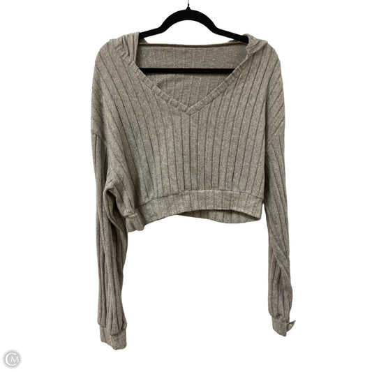 Sweater By Shein In Grey, Size: Xs