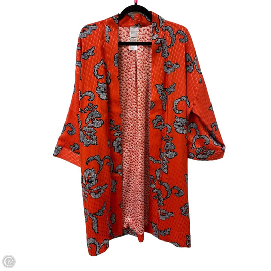 Kimono By Chicos In Orange, Size: M