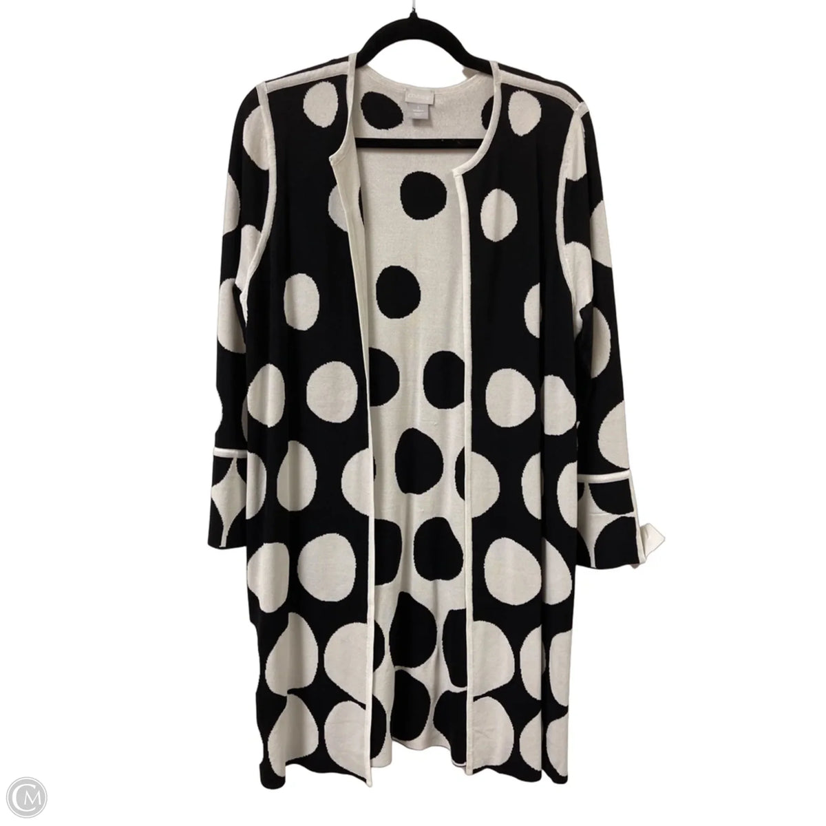Cardigan By Chicos In Black, Size: M