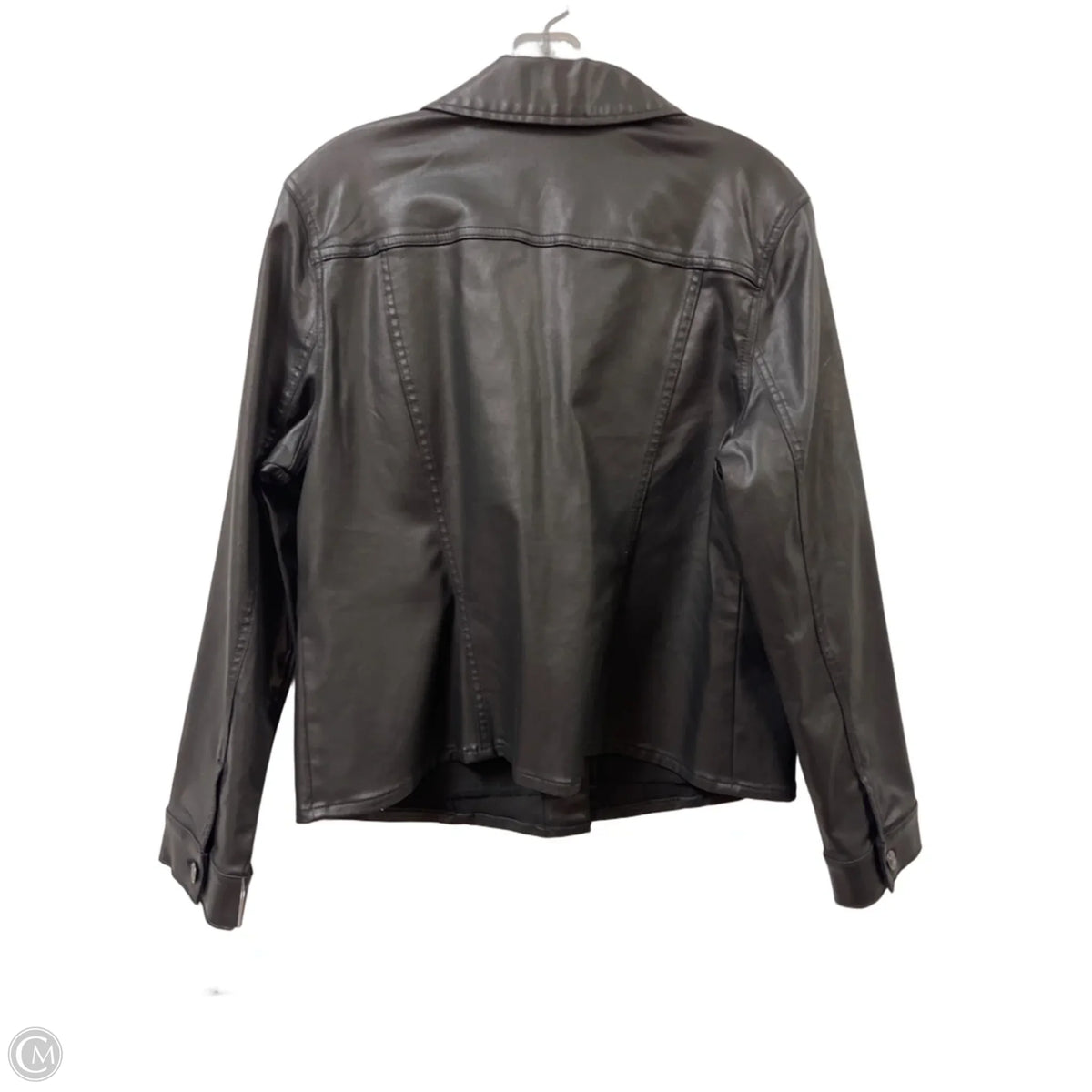 Jacket Other By Chicos In Black, Size: L