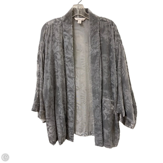 Cardigan By Coldwater Creek In Grey, Size: L