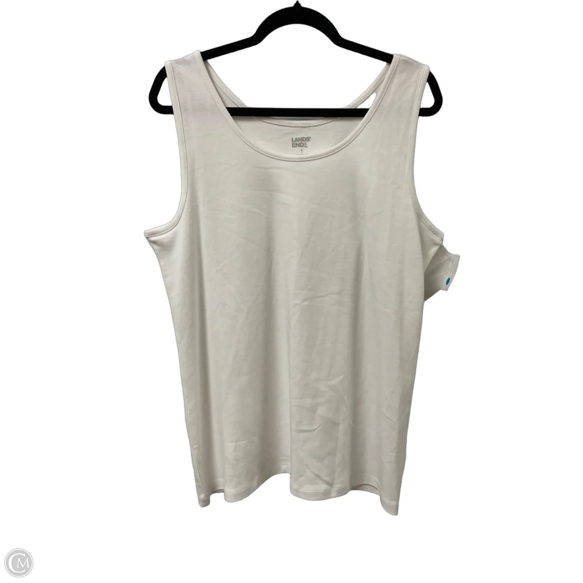 Tank Top By Lands End In White, Size: Xl