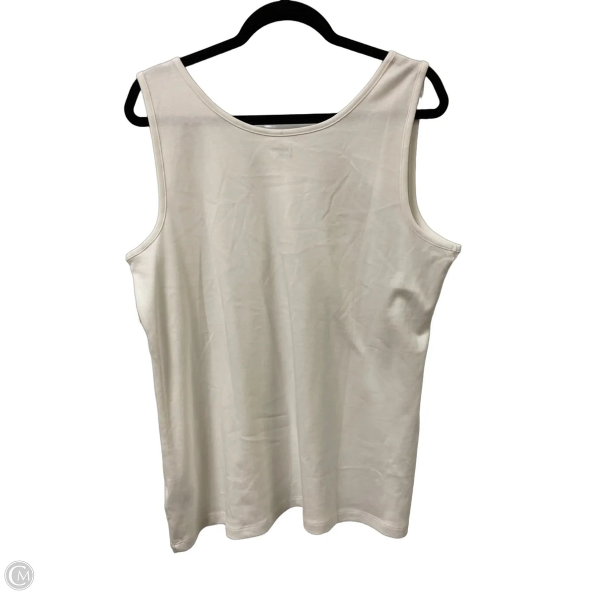 Tank Top By Lands End In White, Size: Xl