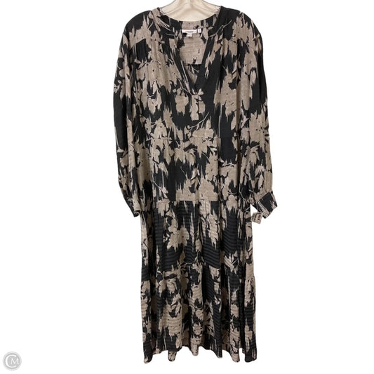 Dress Casual Maxi By Chicos In Black, Size: Xl