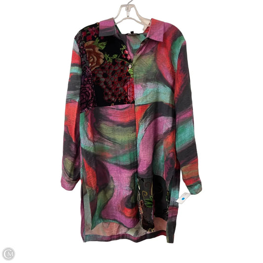 Dress Casual Short By John Mark In Multi-colored, Size: M