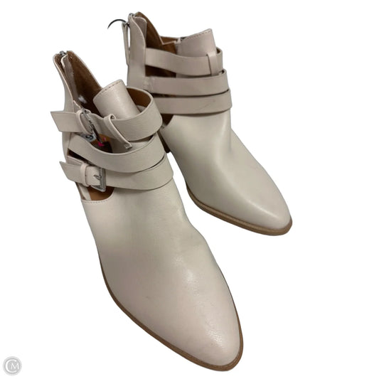 Boots Ankle Heels By Dolce Vita In Tan, Size: 9