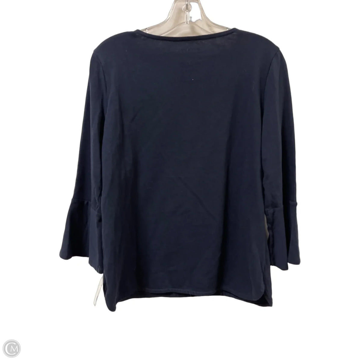 Top Long Sleeve By Talbots In Navy, Size: S