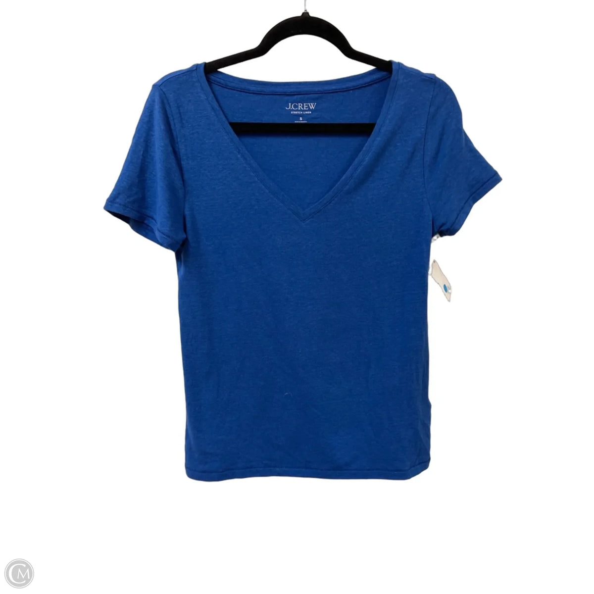 Top Short Sleeve Basic By J. Crew In Blue, Size: S